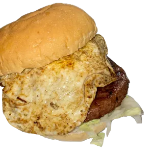 Vega egg burger