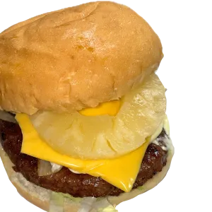Halal hawaii burger