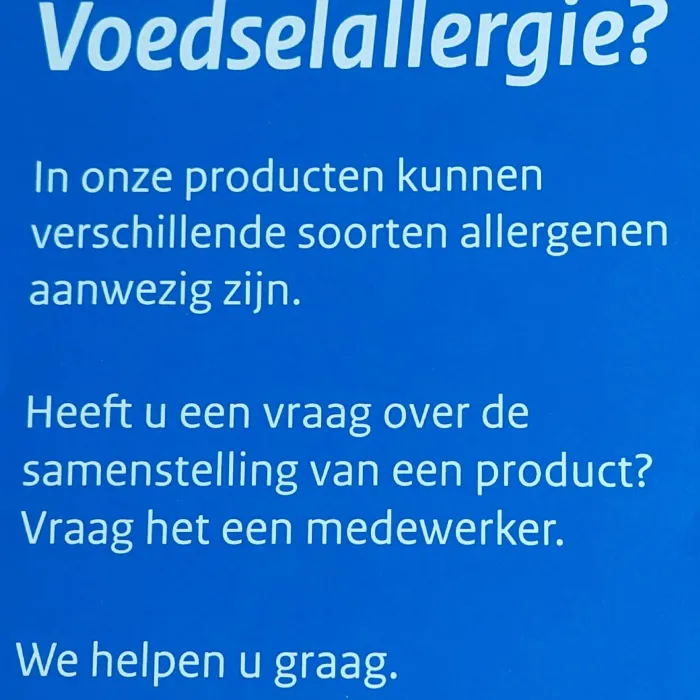 Allergeneninformatie