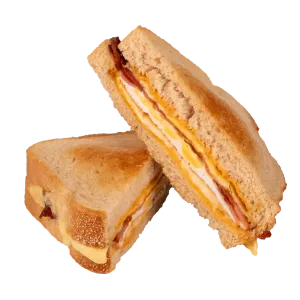 Tosti kaas, bacon & ei