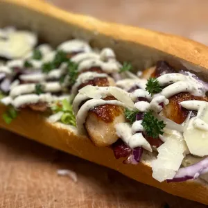 Broodje chicken caesar