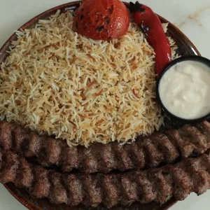 Afghaanse shami kebab