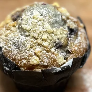 Blueberry burst muffin