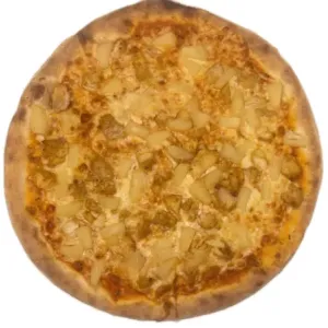 Pizza pollo Hawaï