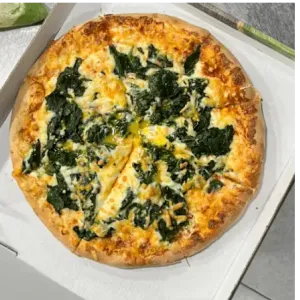 Pizza spinazie (XL)