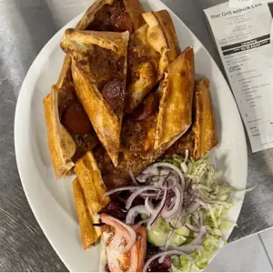 Pide Kiymali (met eieren)