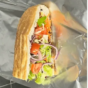 Broodje steak kebab (yaprak döner)