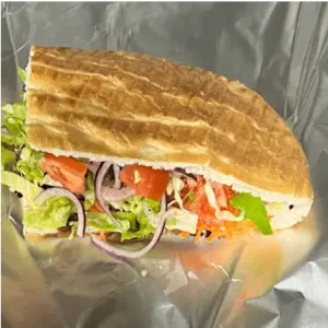 Broodje steak kebab Hawaii