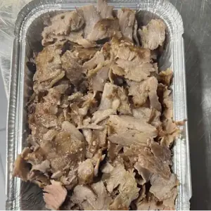 Bakje kebab met friet