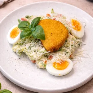 Kip cordon blue met Caesar stamppot extra