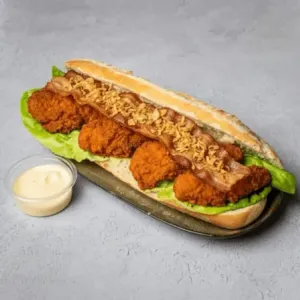 Broodje crispy chicken deluxe