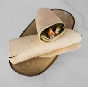 Wrap crispy chicken