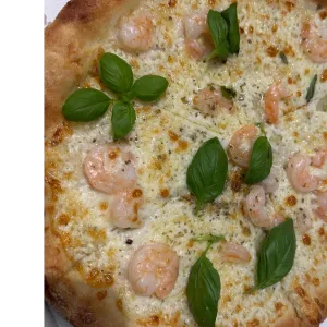 Pizza scampi
