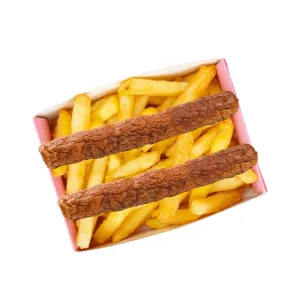 Friet waterfiets stoofvlees