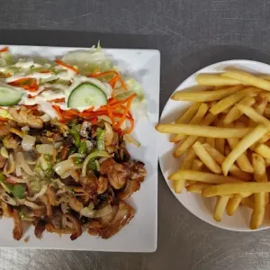 Kip döner speciaal mini schotel