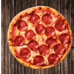 Pizza pepperoni 100% Halal