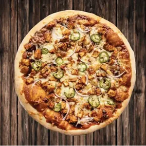 Pizza BBQ chicken 100% Halal