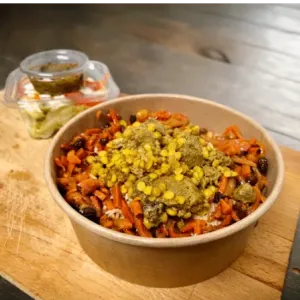 Afghaanse rijst met lamscurry 100% Halal