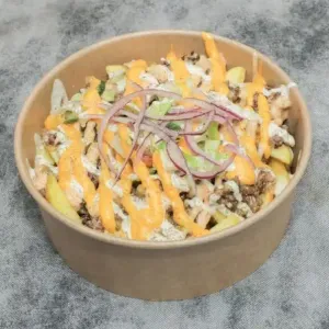 Loaded fries koning favoriete 100% Halal