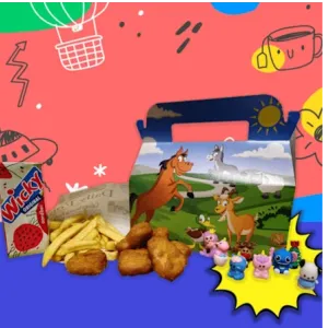 Happy meal met nuggets 100% Halal