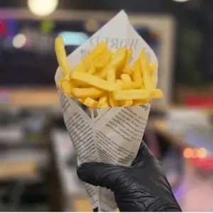 Puntzak friet Zonder saus