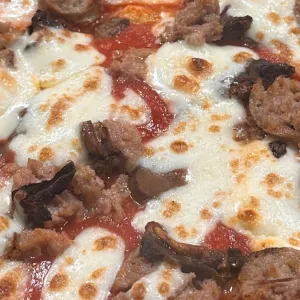 Glutenvrije pizza boscaiola