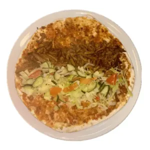 Turkse pizza shoarma