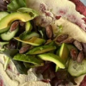 Vegan Hummus Wrap