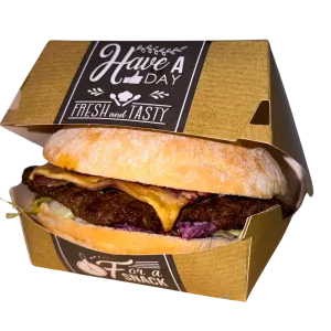 Burger van de maand menu