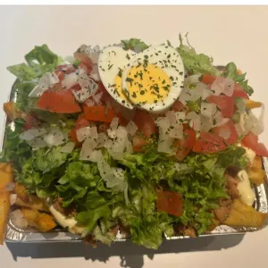 Friet kip kebap