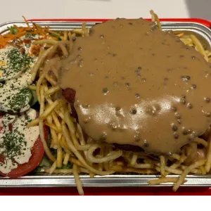 Snitzel schotel