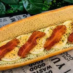 Gebakken ei met bacon