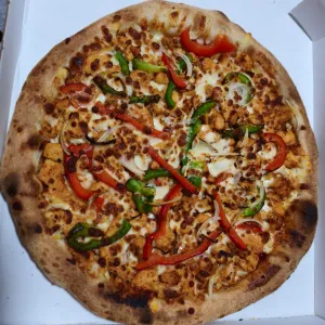 Pizza bbq chicken