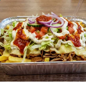 Kapsalon shawarma