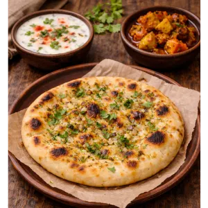 Masala Onion Kulcha