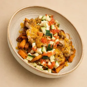 Gezonde kip kapsalon