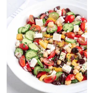 chickpeas protein salad