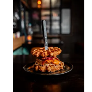 Chicken & Waffle Burger