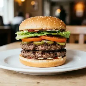 Dubbele hamburger