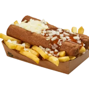 Friet waterfiets