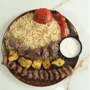 Afghaanse grill kebab