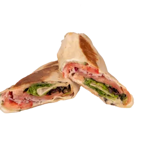 Wrap smoked salmon