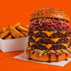 3x Dubbele korean BBQ Smashburge