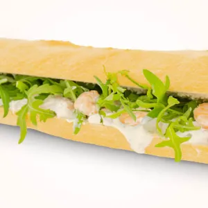 Broodje Scampi's in looksaus