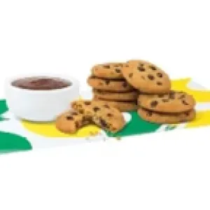 Mini Chocolate Chip Cookies & Karamel Dip