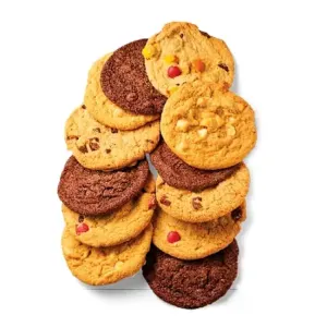 12 Cookies (3 van elke smaak)