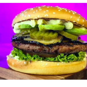 Green Garden Burger (V)