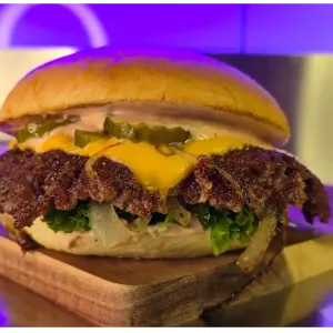 Smash burger single