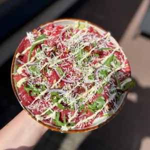 Carpaccio salade
