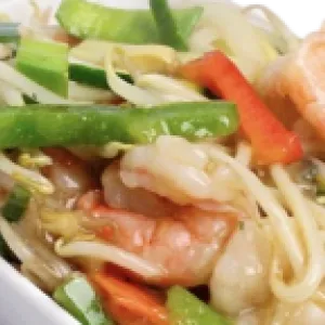 83. Tjap Tjoy met Chinese garnalen